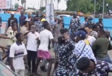 Hardship Protest in Lagos Turns Chaotic as Police Fired Tear Gas