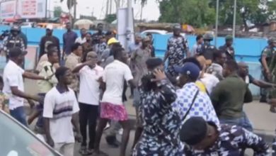 Hardship Protest in Lagos Turns Chaotic as Police Fired Tear Gas
